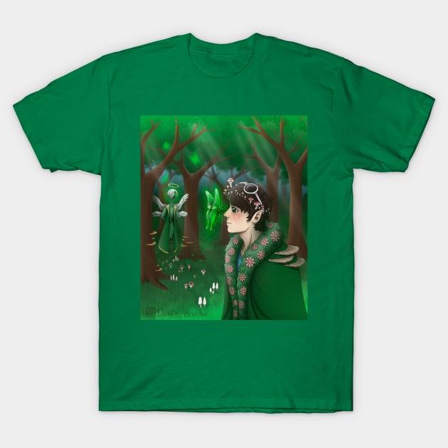 Mushroom God George T-Shirt by DahlisCrafter